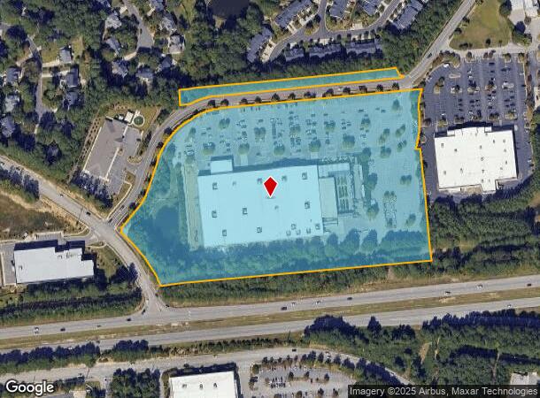  1000 Vision Dr, Apex, NC Parcel Map