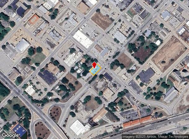  601 Carnegie St, Brownwood, TX Parcel Map