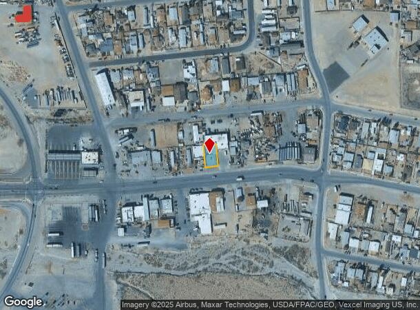 807 Westway Blvd, Canutillo, TX Parcel Map