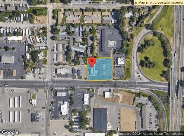  1458 W Broadway St, Idaho Falls, ID Parcel Map