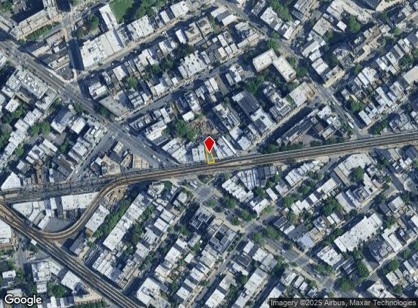  1207 Myrtle Ave, Brooklyn, NY Parcel Map