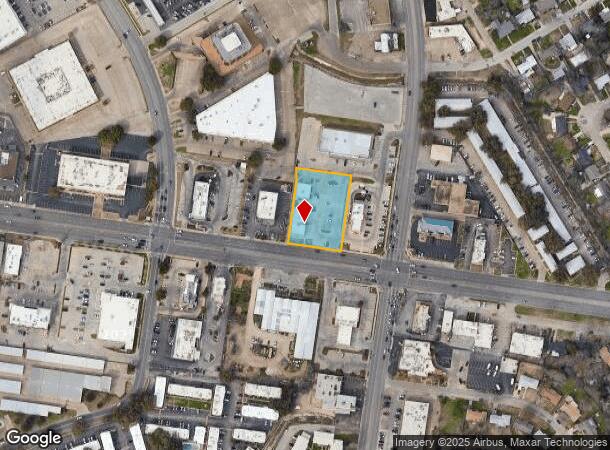  1107 N Valley Mills Dr, Waco, TX Parcel Map