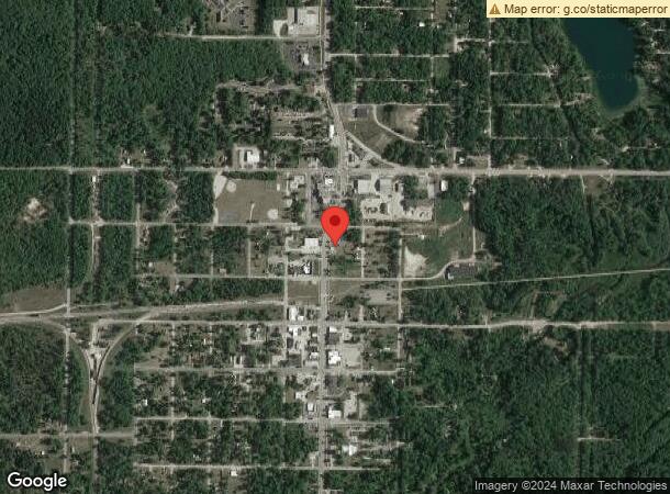  1047 Michigan Ave, Baldwin, MI Parcel Map