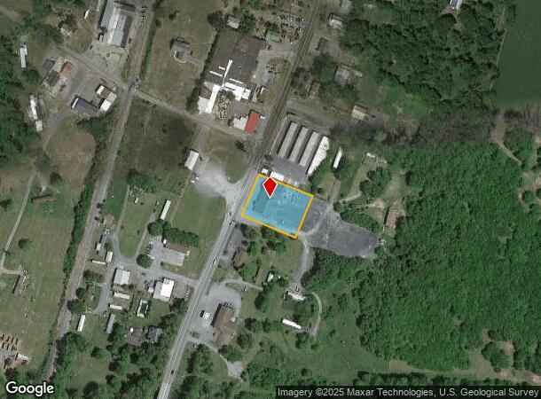  9557 Winchester Ave, Bunker Hill, WV Parcel Map