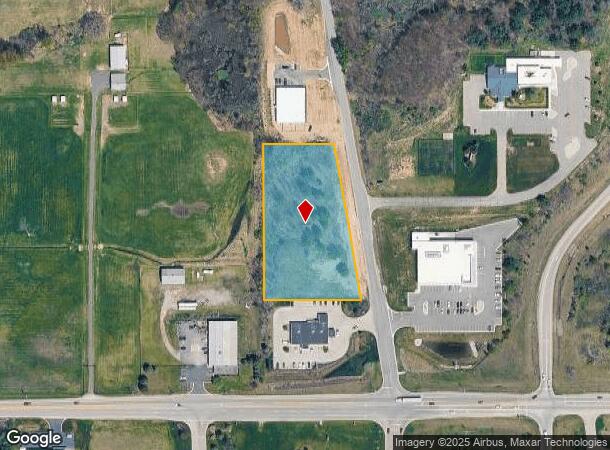  14115 Edgerton Ave, Cedar Springs, MI Parcel Map