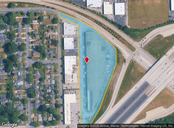 14836 S Campbell Ave, Posen, IL Parcel Map