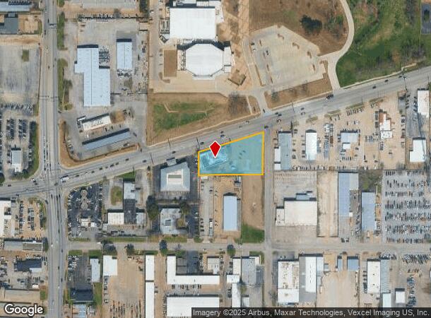  1004 E Division St, Arlington, TX Parcel Map