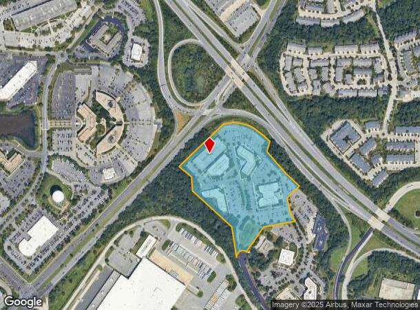 6740 Alexander Bell Dr, Columbia, MD Parcel Map