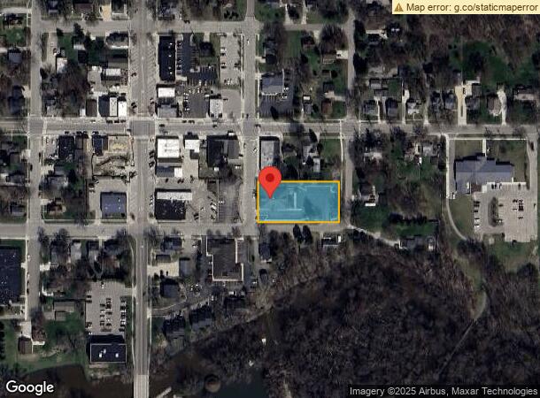  205 E Washington St, Dewitt, MI Parcel Map