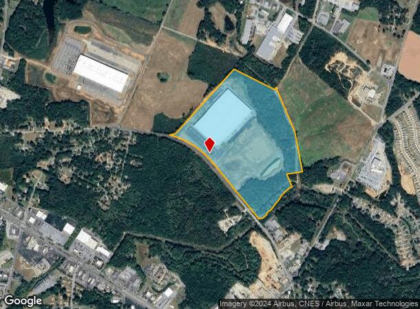  1400 N Sutherland Ave, Monroe, NC Parcel Map