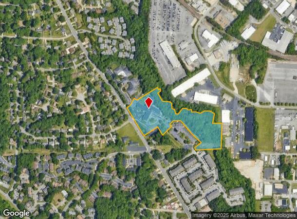  801 Meadowood St, Greensboro, NC Parcel Map