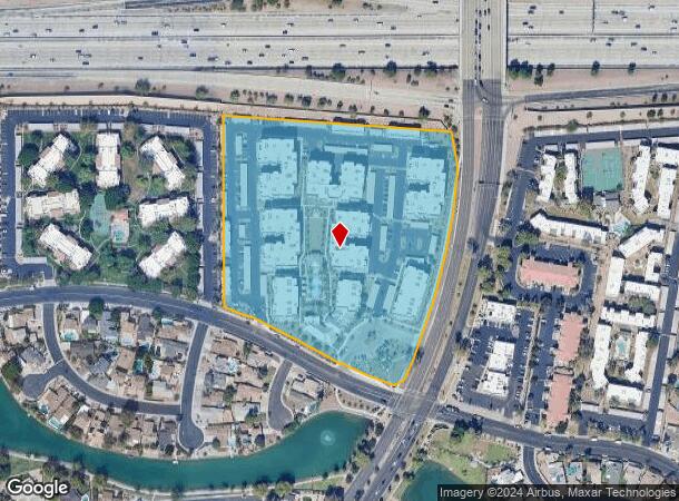  1666 S Dobson Rd, Mesa, AZ Parcel Map