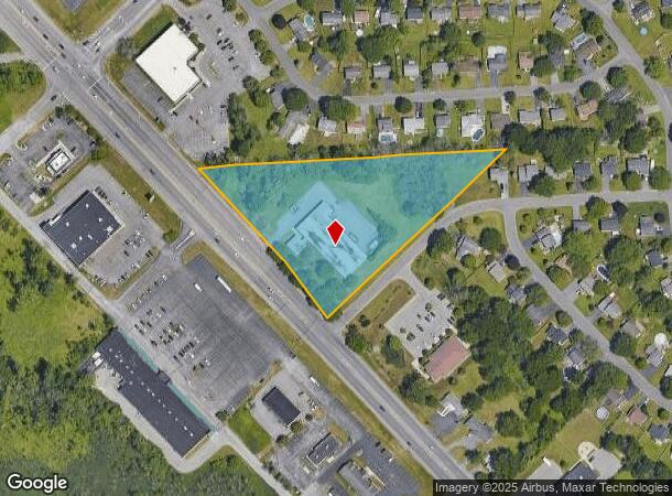  8090 Oswego Rd, Liverpool, NY Parcel Map