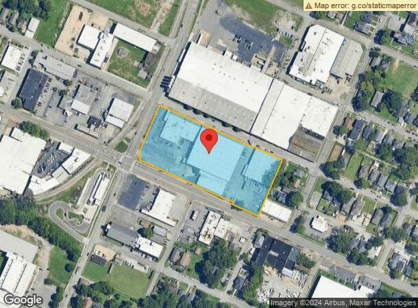  1313 E Main St, Chattanooga, TN Parcel Map