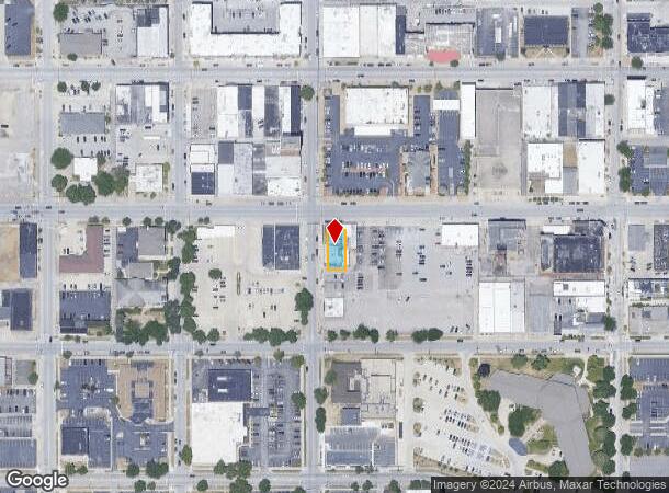  601 Ohio St, Terre Haute, IN Parcel Map