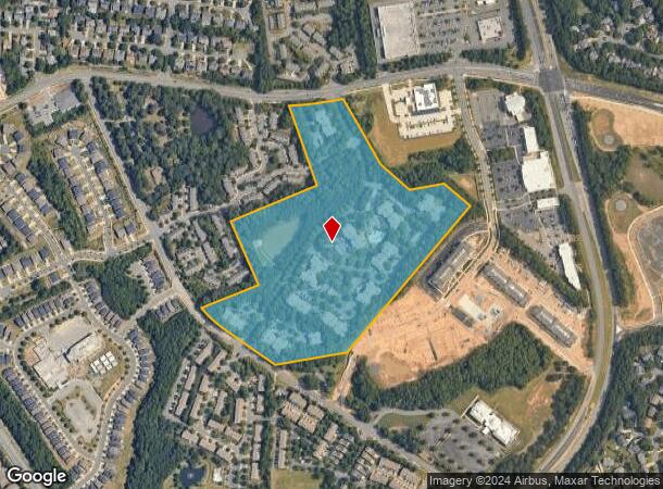  11215 Club Creek Ln, Charlotte, NC Parcel Map