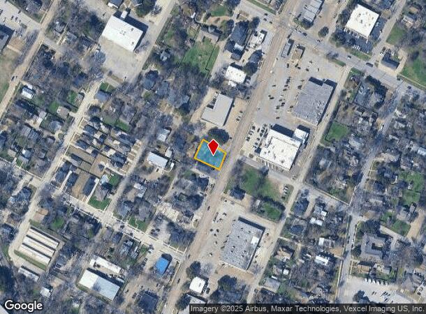  519 Ferris Ave, Waxahachie, TX Parcel Map
