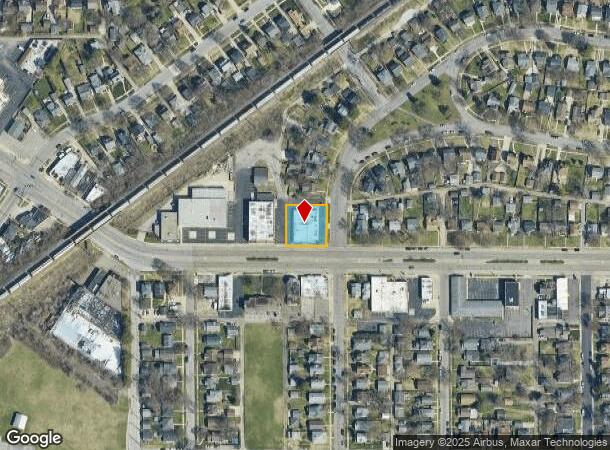  1335 Mishawaka Ave, South Bend, IN Parcel Map