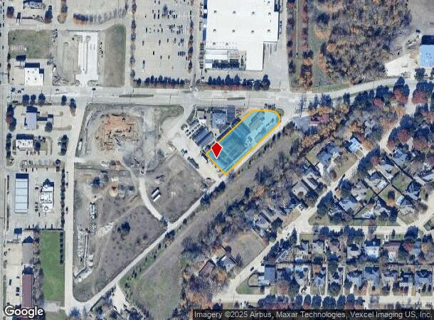  19125 Creek Dr, Dallas, TX Parcel Map