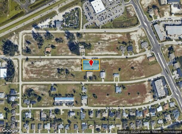  618 Sw 3Rd St, Cape Coral, FL Parcel Map