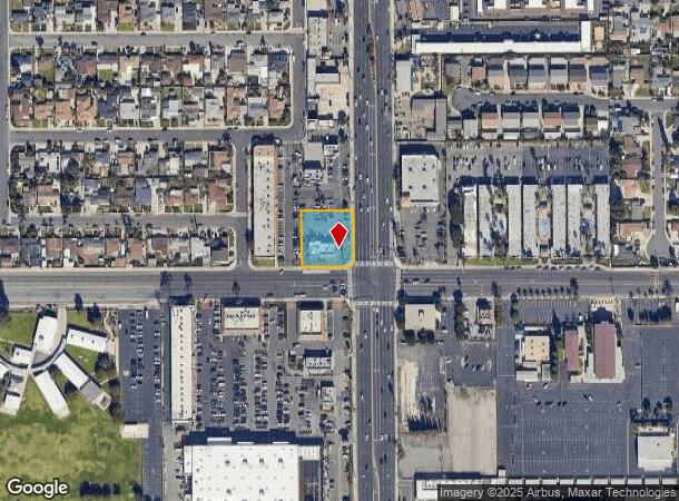  11961 Beach Blvd, Stanton, CA Parcel Map