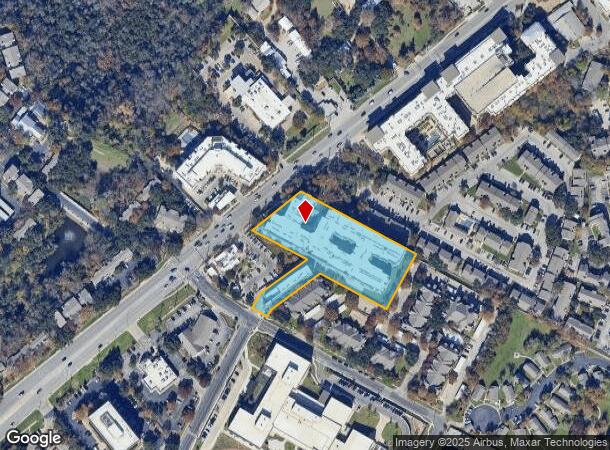  3607 S Lamar Blvd, Austin, TX Parcel Map