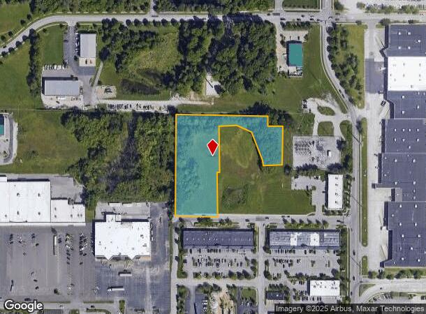  3480 W Runkle Way, Bloomington, IN Parcel Map