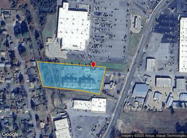  1609 E Harding St, Morrilton, AR Parcel Map