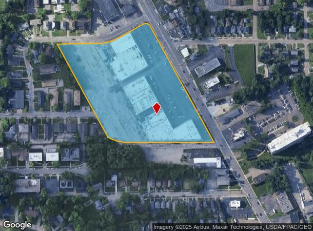  4141-4223 N Main St, Dayton, OH Parcel Map