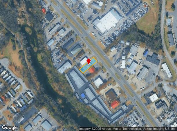  1409 Nw Broad St, Murfreesboro, TN Parcel Map