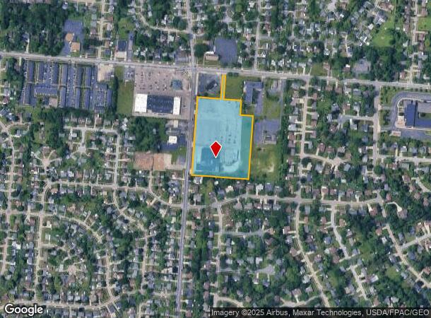  5514 Burkhardt Rd, Dayton, OH Parcel Map
