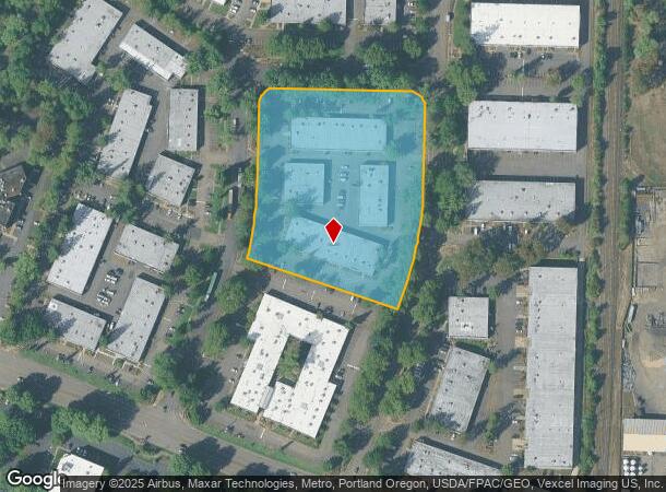  7910 Sw Cirrus Dr, Beaverton, OR Parcel Map