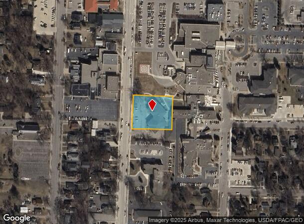  1053 Washington Ave, Detroit Lakes, MN Parcel Map