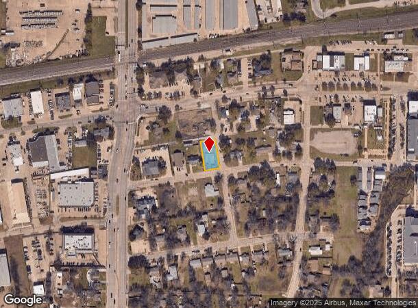  3605 Dennis St, Rowlett, TX Parcel Map