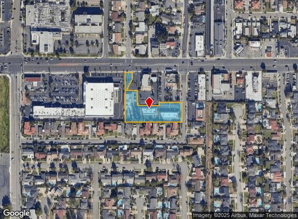  2710 E Chapman Ave, Orange, CA Parcel Map