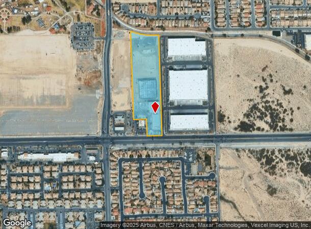 160 W Craig Rd, North Las Vegas, NV Parcel Map