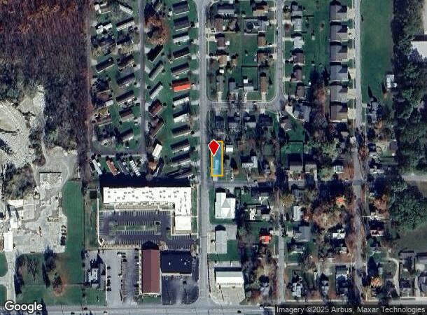 1108 W Broad St, Angola, IN Parcel Map