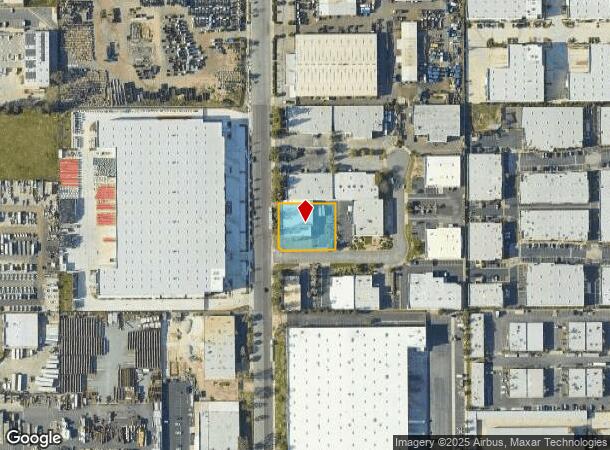  1111 E Locust St, Ontario, CA Parcel Map