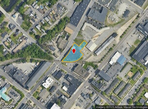  606 Capouse Ave, Scranton, PA Parcel Map