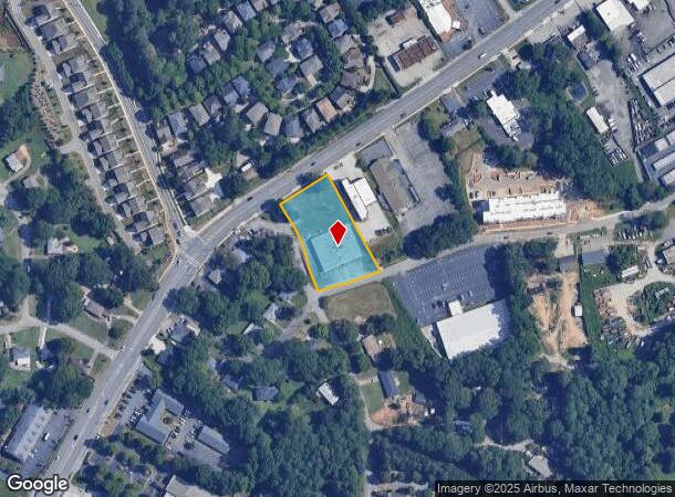  641 Concord Rd, Smyrna, GA Parcel Map