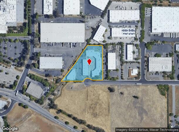  855 Cotting Ln, Vacaville, CA Parcel Map