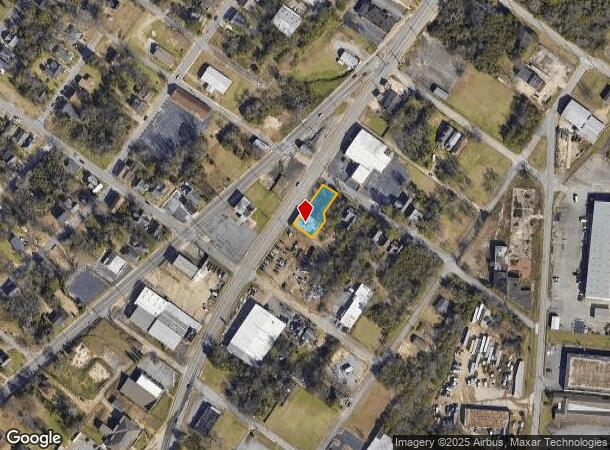  1744 Broadway, Macon, GA Parcel Map
