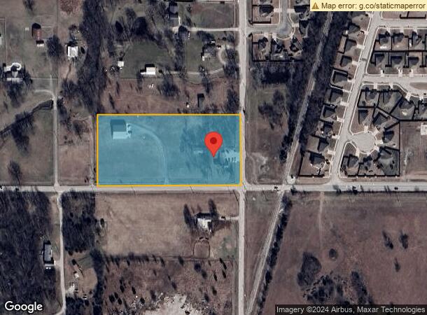  10602 N 97Th East Ave E, Owasso, OK Parcel Map