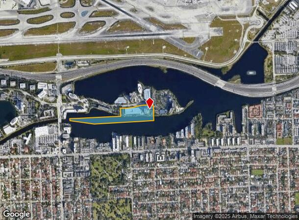 5200 Blue Lagoon Dr, Miami, FL Parcel Map