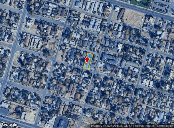 1880 Pacific St, Bakersfield, CA Parcel Map