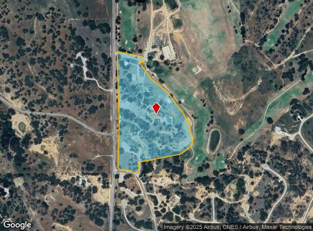  185 Hideout Ln, Brownwood, TX Parcel Map