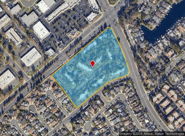  22706 Lake Forest Dr, Lake Forest, CA Parcel Map