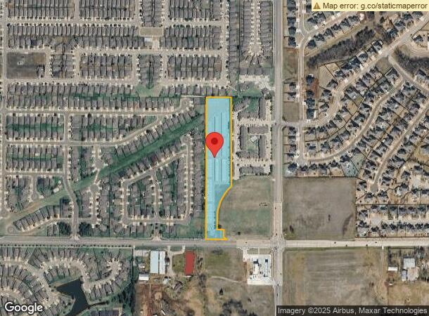  2201 Nw 192Nd St, Edmond, OK Parcel Map