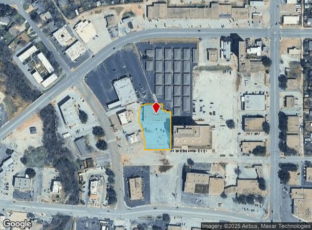  3490 N 1St St, Abilene, TX Parcel Map