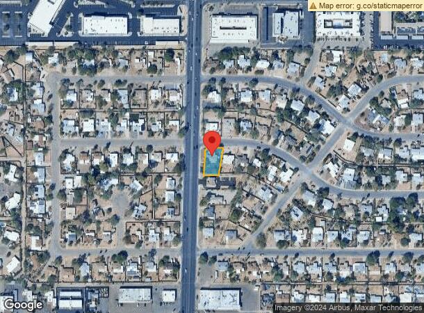  1840 N Craycroft Rd, Tucson, AZ Parcel Map